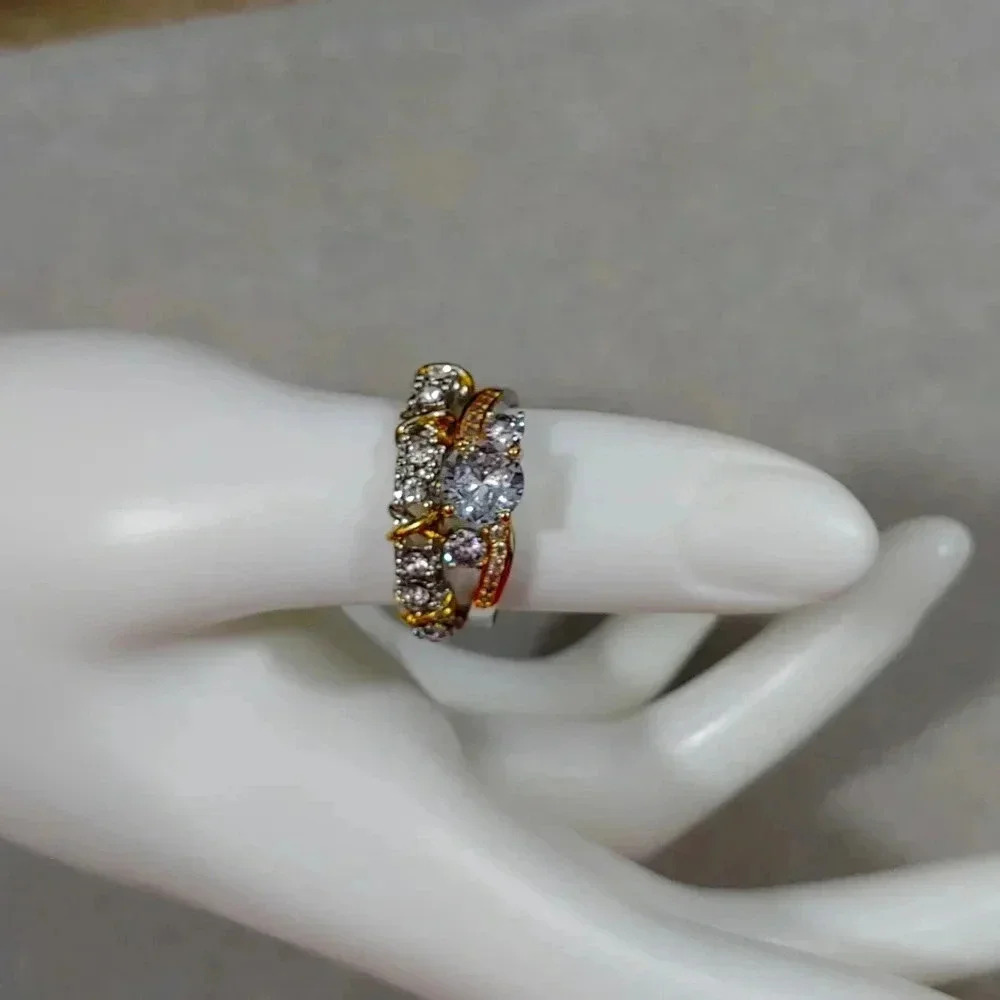 Womens wedding Band & Engagement Ring